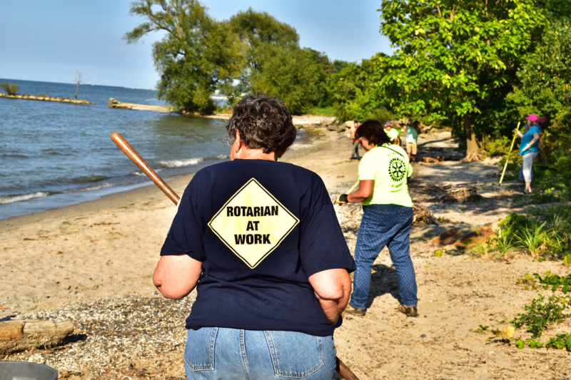 Sherod Park Beach Cleanup 2022